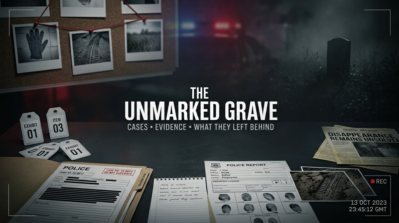 The Unmarked Grave banner