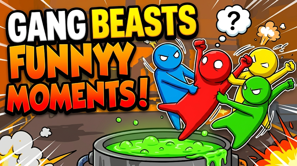 Playing Gang Beasts With My Discord Server Was A Mistake... 😭 | Funny Moments