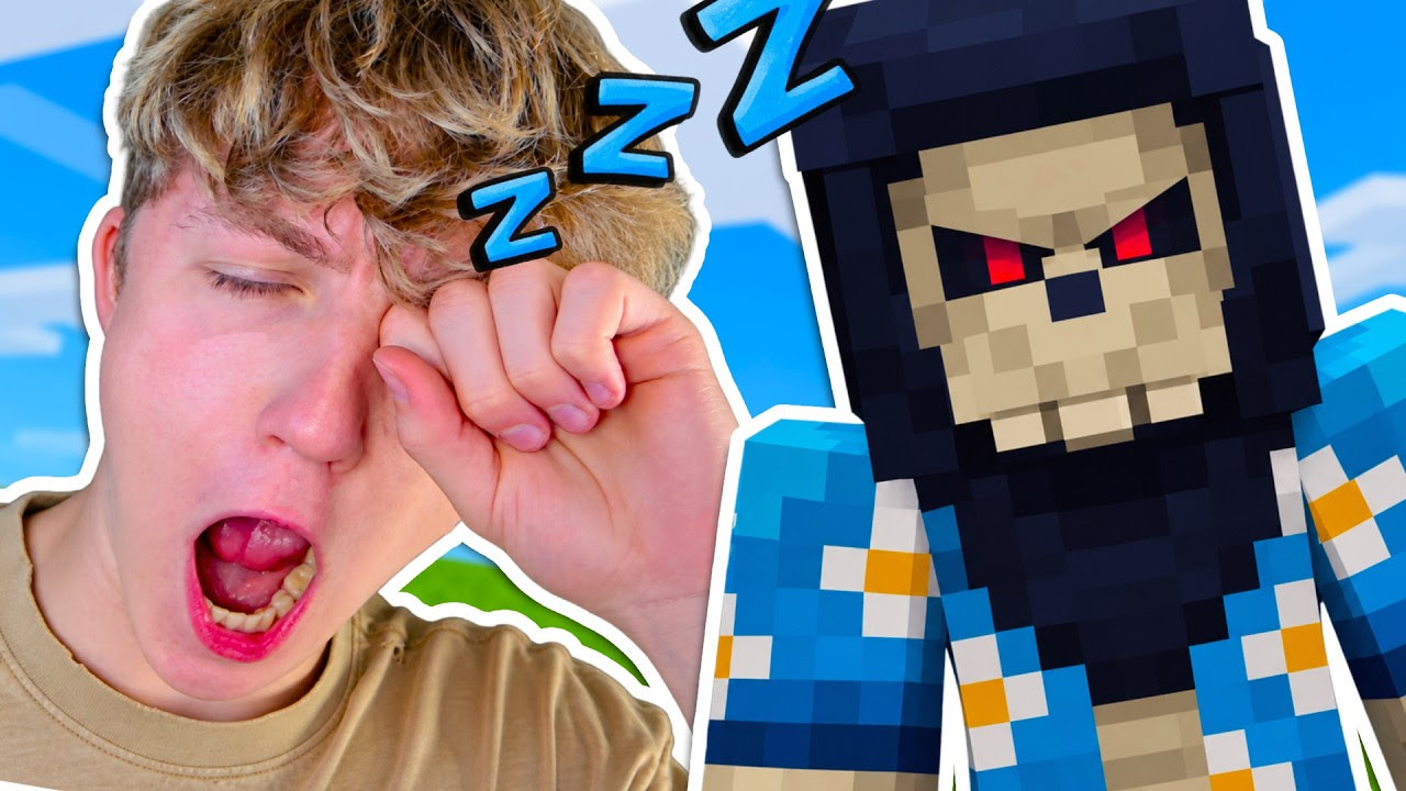 i couldn't sleep... so i played minecraft deathrun