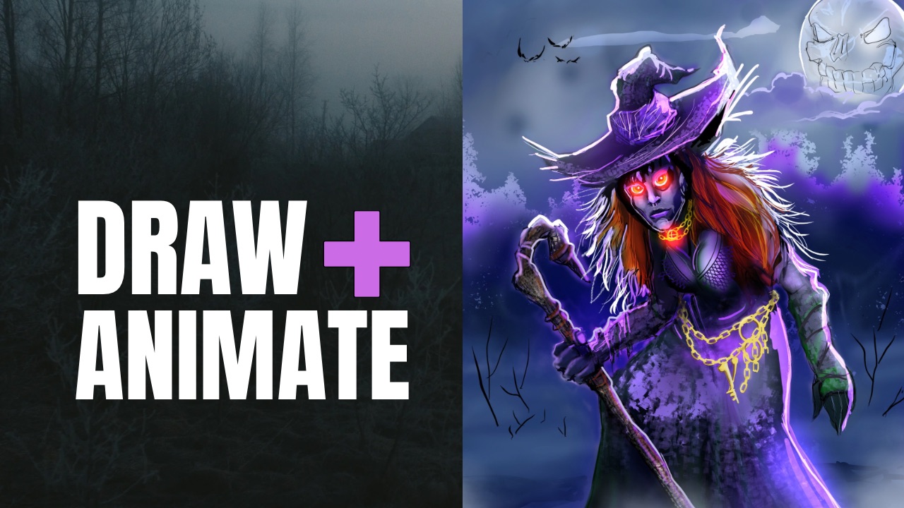 How to Draw & Animate a Witch in Clip Studio Paint (Full Guide)