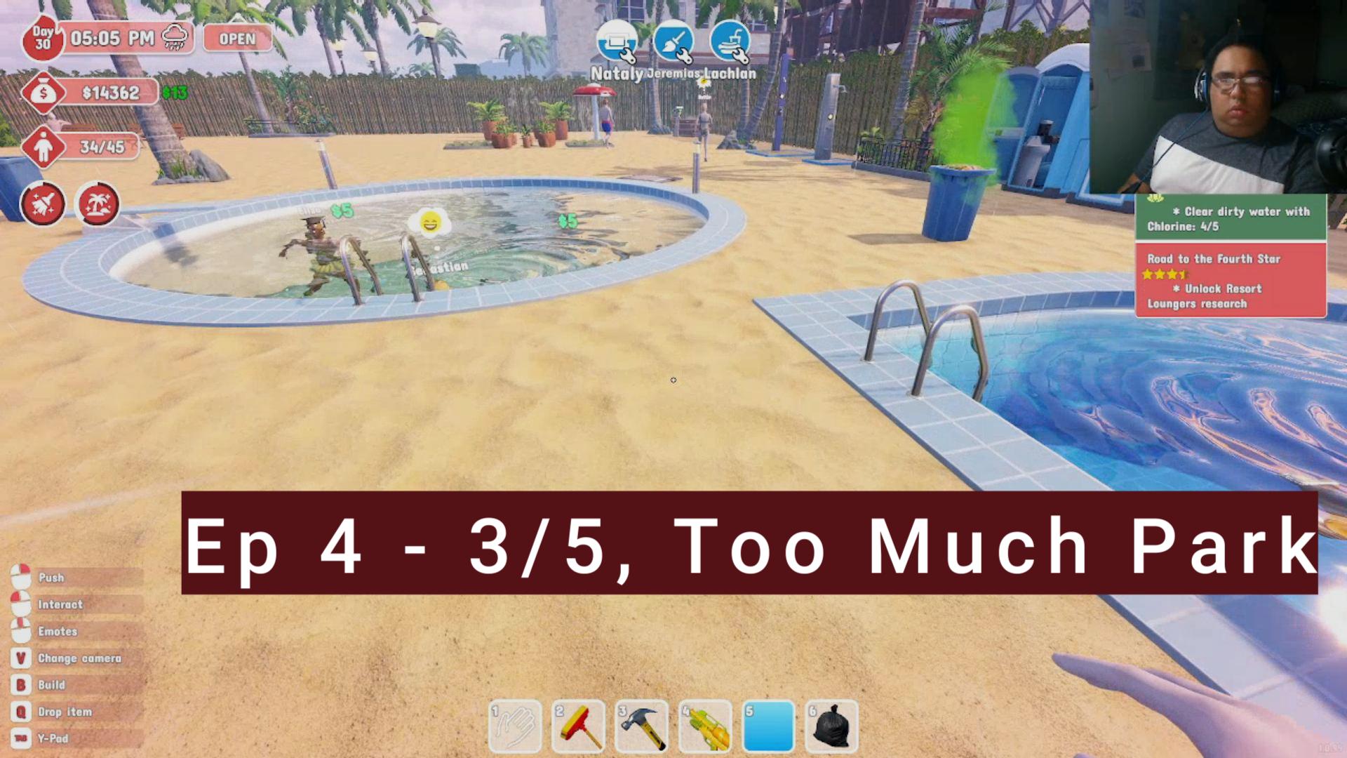 "Too Much Park" - Waterpark Sim ON HARD DIFFICULTY - Part 4