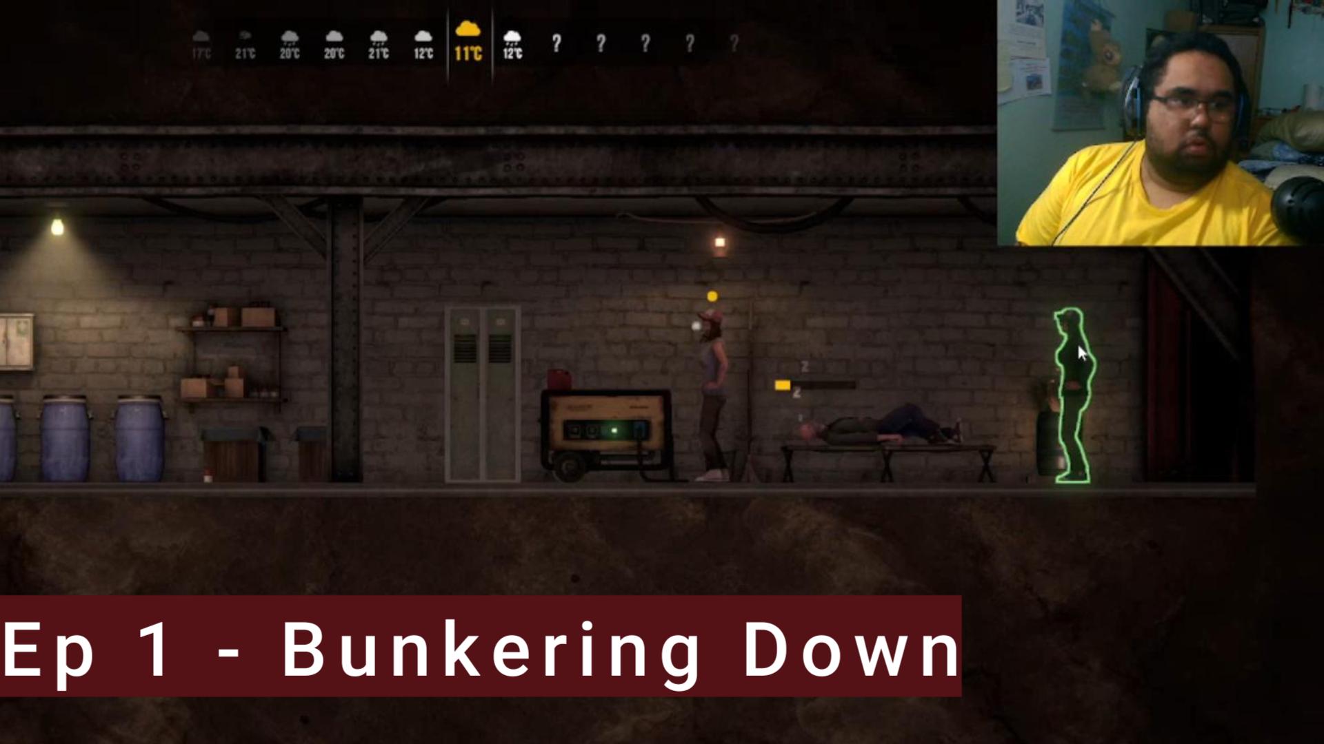 "BUNKERING DOWN" |Sheltered 2 | Let's Play, Part 1 | Savior's Game Log