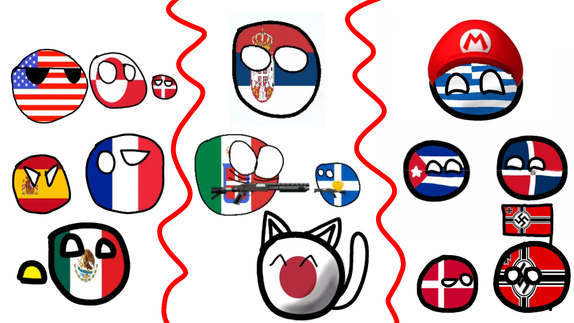 Countryballs: Temporadas 1, 2 y 3 completas