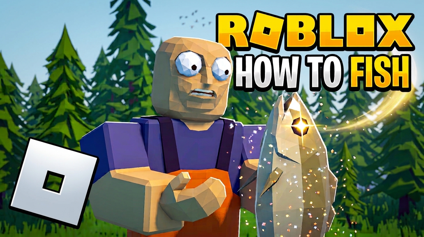 How to fish but on ROBLOX